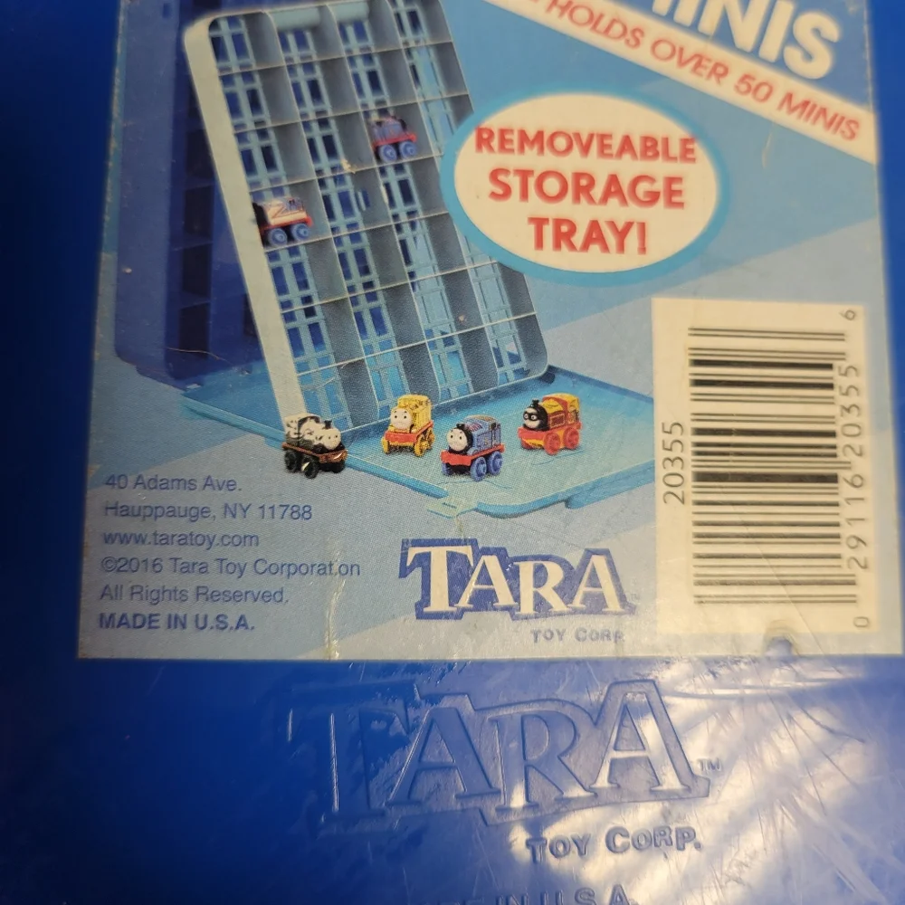 Thomas & Friends Blue Storage Case for Kids For‎ 50 Mini Trains 2014